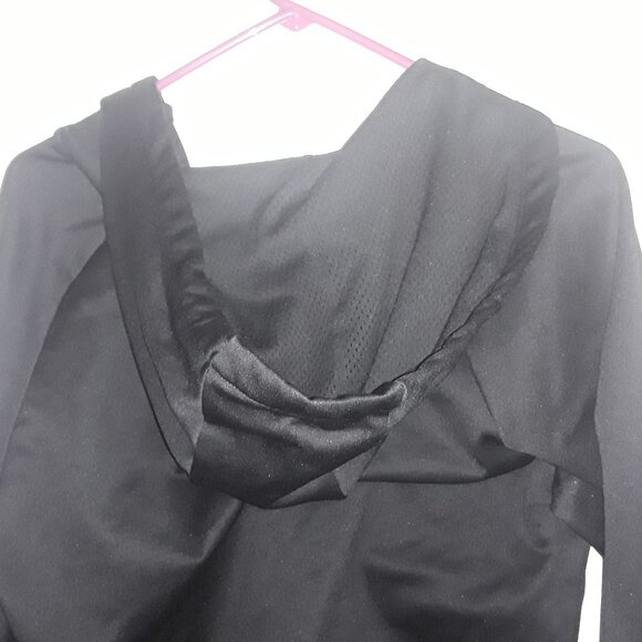 Mens Nike Dri-Fit,Small Black Long Sleeve Zip Up , and Hoody. Great Shape! - Picture 5 of 7